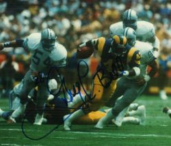 AUTOGRAPHED GREG BELL 8x10 Los Angeles Rams Photo