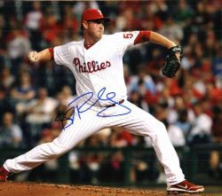 AUTOGRAPHED B.J. ROSENBERG photo  Philadelphia Phillies