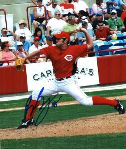 AUTOGRAPHED  photo BILL BRAY Cincinnati Reds