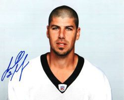 Autographed OLINDE MARE New Orleans Saints photo