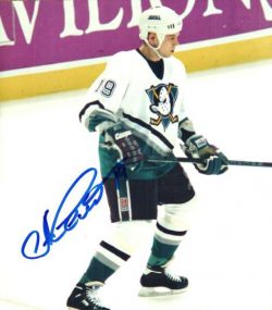 Autographed ANATOLI SEMENOV 8x10 Anaheim Ducks Photo