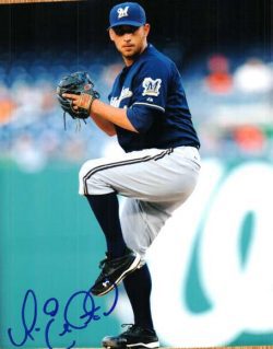 AUTOGRAPHED photo MARCO ESTRADA Milwaukee Brewers