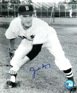 AUTOGRAPHED JACK SPRING 8X10 Boston Red Sox photo