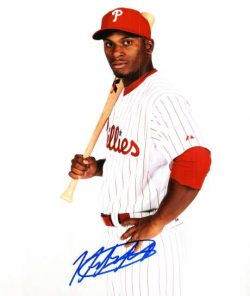 AUTOGRAPHED HAROLD GARCIA 8x10 Philadelphia Phillies Photo