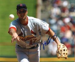 AUTOGRAPHED JOHN MABRY St. Louis Cardinals photo
