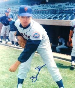 AUTOGRAPHED DON SHAW 8x10 New York Mets photo