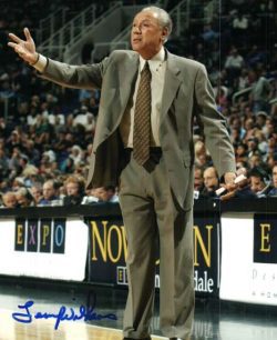 Autographed  LENNY WILKENS  SEATTLE SUPERSONICS photo