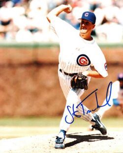 AUTOGRAPHED STEVE TRACHSEL 8x10 Chicago Cubs Photo