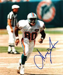 Autographed IRVING FRYAR 8x10 Miami Dolphins photo