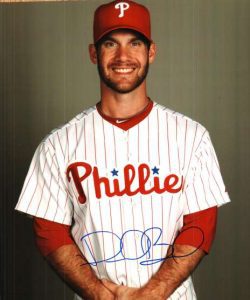 AUTOGRAPHED DAVE BUSH 8X10 Philadelphia Phillies Photo