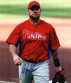 AUTOGRAPHED TY WIGGINTON photo  Philadelphia Phillies