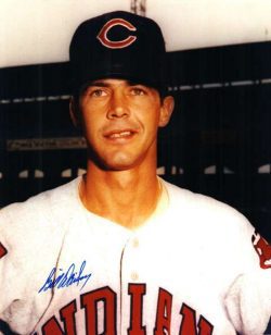 AUTOGRAPHED  photo BILL DAILEY Cleveland Indians