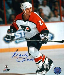 Autographed MARK HOWE 8X10 Philadelphia Flyers Photo