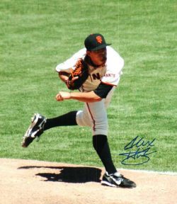AUTOGRAPHED  ALEX HINSHAW  San Francisco Giants Photo