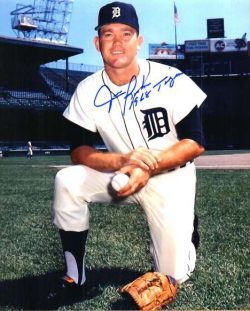 AUTOGRAPHED JIM ROOKER photo  Detroit Tigers