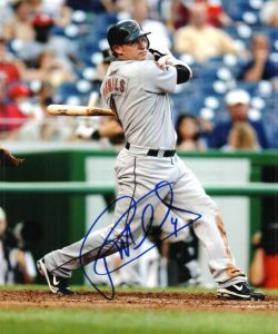 AUTOGRAPHED JASON MICHAELS photo  Houston Astros