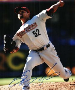 AUTOGRAPHED  photo SERGIO ESCALONA Houston Astros
