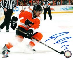 Autographed ANDREAS NODL 8X10 photo - Philadelphia Flyers