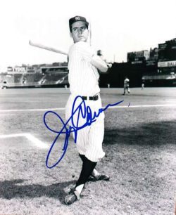 AUTOGRAPHED JERRY COLEMAN photo  New York Yankees