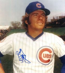 AUTOGRAPHED BUDDY SCHULTZ Chicago Cubs Photo