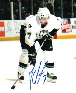 Autographed RICK KEHOE 2x All Star 8X10 Pittsburgh Penguins Photo