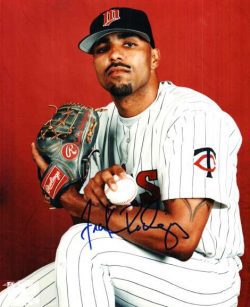 AUTOGRAPHED FRANK RODRIGUEZ-  Minnesota Twins photo