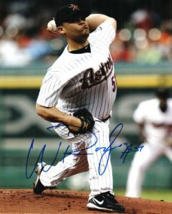 AUTOGRAPHED WANDY RODRIGUEZ 8X10 photo  Houston Astros