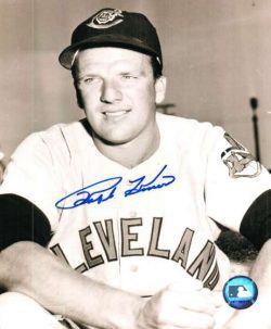 Autographed RALPH KINER 8X10 photo CLEVELAND INDIANS