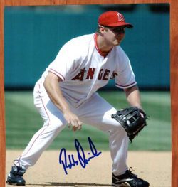 AUTOGRAPHED  photo ROBB QUINLAN Angels