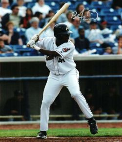 AUTOGRAPHED  BEN FRANCISCO 8X10 Cleveland Indians Photo