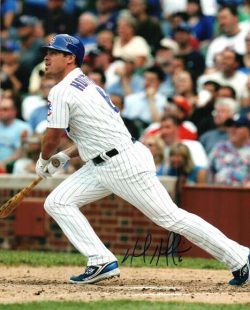 AUTOGRAPHED MICAH HOFFPAUIR 8X10 Chicago Cubs Photo