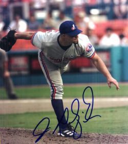 AUTOGRAPHED JOEY EISCHEN Montreal Expos Photo