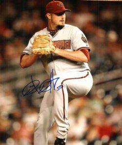 Autographed CHAD QUALLS Arizona Diamondbacks Photo