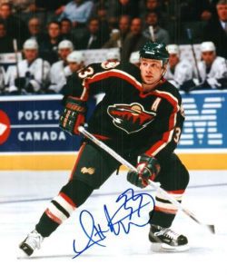 Autographed SCOTT PELLERIN Minnesota Wild Photo