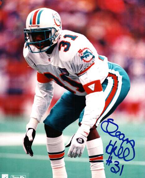 Autographed BOB GRIESE 8X10 Miami Dolphins photo Beckett Witness