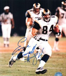 AUTOGRAPHED ERNIE CONWELL photo St Louis Rams