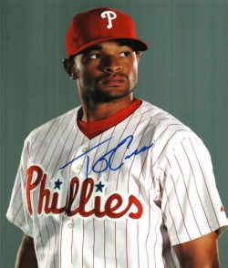 AUTOGRAPHED TYSON GILLIES 8x10 Philadelphia Phillies Photo