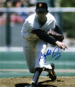 Autographed GAYLORD PERRY SAN FRANCISCO GIANTS 8X10 photo
