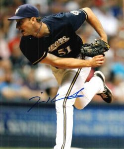 AUTOGRAPHED JIM HENDERSON 8X10 photo  Milwaukee Brewers