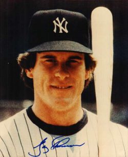 AUTOGRAPHED GARY THOMASSON 8x10 New York Yankees Photo