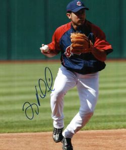 AUTOGRAPHED  photo JORGE VELANDIA Cleveland Indians