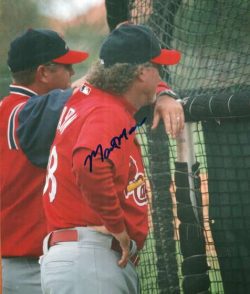 AUTOGRAPHED MARTY MASON St. Louis Cardinals photo