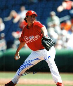 AUTOGRAPHED BRIAN SANCHES photo  Philadelphia Phillies