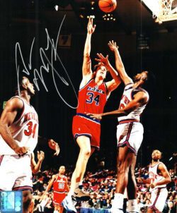 Autographed DON MACLEAN Washington Bullets Photo