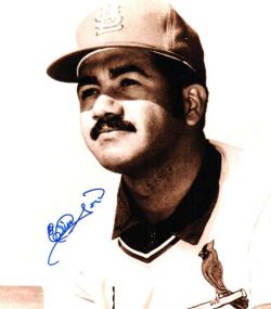 AUTOGRAPHED ELIAS SOSA St. Louis Cardinals photo