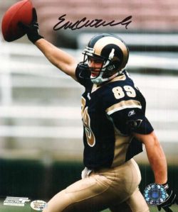 AUTOGRAPHED ERIC CROUCH photo St Louis Rams