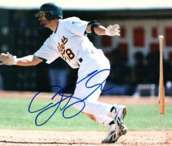 AUTOGRAPHED  photo JEFF KENDALL Oakland A's