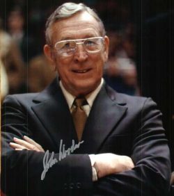 Autographed  JOHN WOODEN 8x10 UCLA Bruins photo