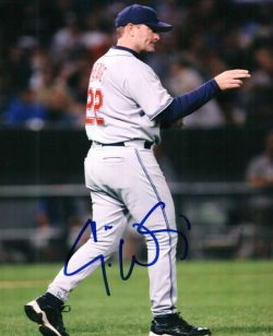 AUTOGRAPHED  photo ERIC WEDGE Cleveland Indians