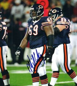 Autographed Photo - MIKE GANDY Chicago Bears